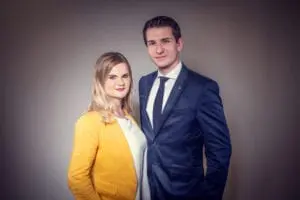 Immobilienmakler Kristina und Stefano Reinink