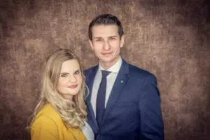 Immobilienmakler Kristina und Stefano Reinink