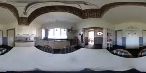 Virtuelle Aufnahme der Küche