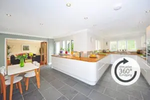 Service für die Immobilienvermarktung. Unser 360 grad Rundgang